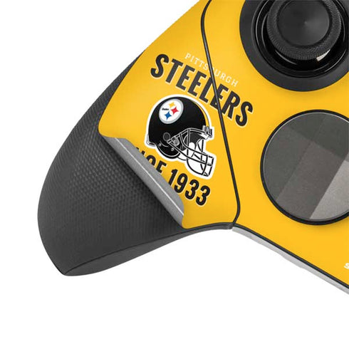 NFL Pittsburgh Steelers Helmet Xbox Elite Wireless Controller Series 2 Skin