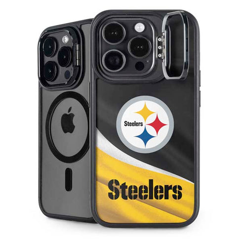 NFL Pittsburgh Steelers iPhone 13 Pro Max Kickstand Case