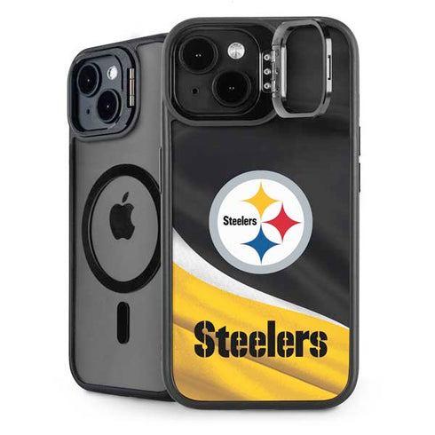 NFL Pittsburgh Steelers iPhone 15 Kickstand Case
