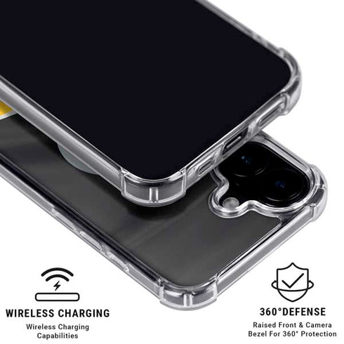 NFL Pittsburgh Steelers iPhone 16 Clear Case