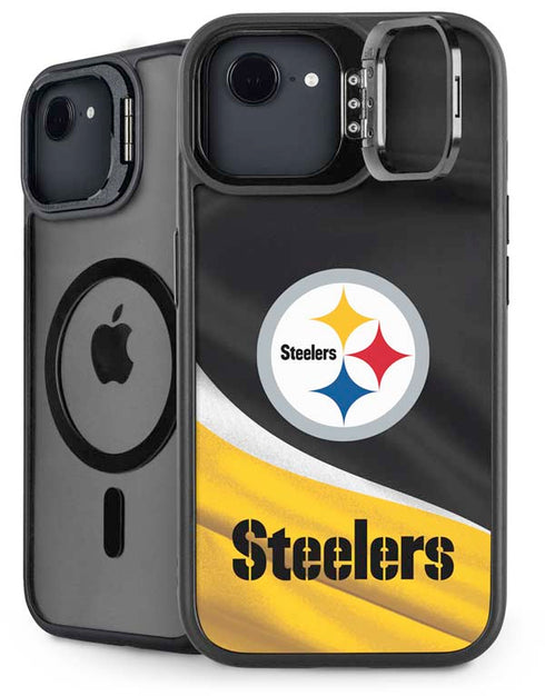 NFL Pittsburgh Steelers iPhone 16e Kickstand Case