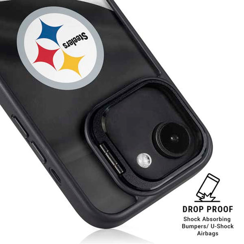 NFL Pittsburgh Steelers iPhone 16e Kickstand Case