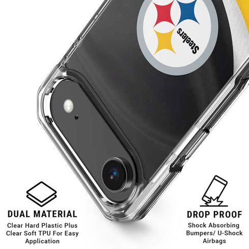 NFL Pittsburgh Steelers iPhone 17 Air Clear Case