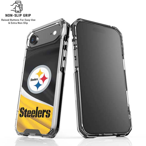 NFL Pittsburgh Steelers iPhone 17 Air Clear Case