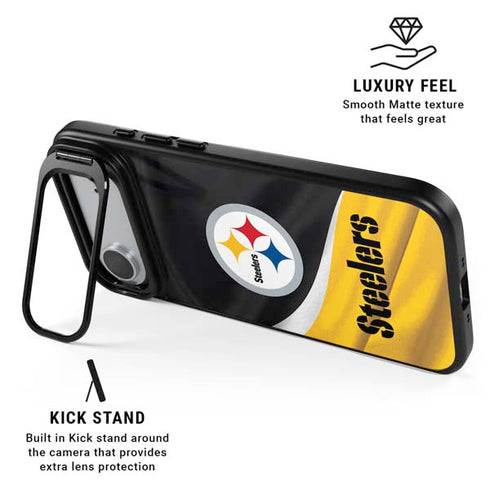 NFL Pittsburgh Steelers iPhone 17 Air Kickstand Case