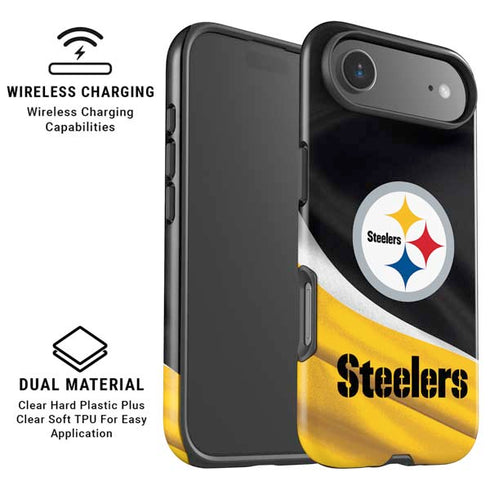 NFL Pittsburgh Steelers iPhone 17 Air Magsafe Impact Case