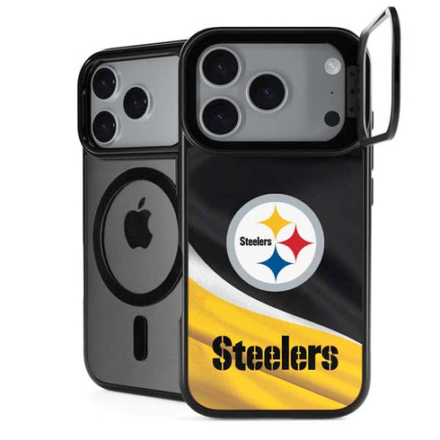NFL Pittsburgh Steelers iPhone 17 Pro Max Kickstand Case