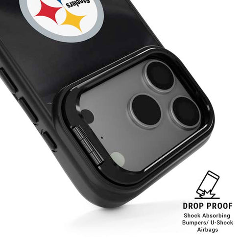 NFL Pittsburgh Steelers iPhone 17 Pro Max Kickstand Case