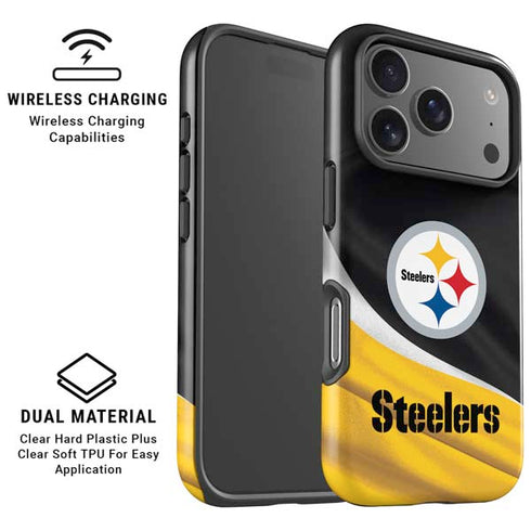 NFL Pittsburgh Steelers iPhone 17 Pro Max Magsafe Impact Case