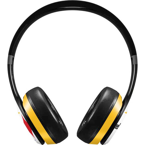 NFL Pittsburgh Steelers Large Logo Beats Solo 4 Wireless Headphones Skin