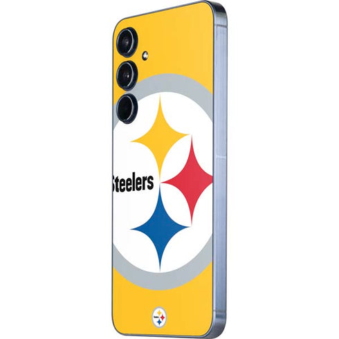 NFL Pittsburgh Steelers Large Logo Galaxy A55 5G Skin