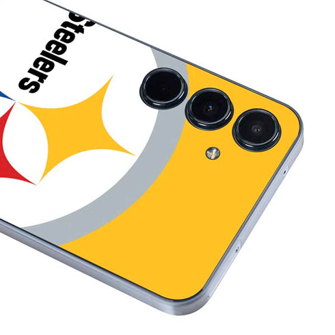 NFL Pittsburgh Steelers Large Logo Galaxy A55 5G Skin