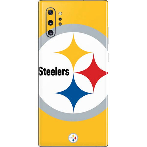 NFL Pittsburgh Steelers Large Logo Galaxy Note 10 Plus Skin