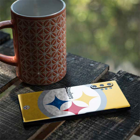 NFL Pittsburgh Steelers Large Logo Galaxy Note 10 Plus Skin
