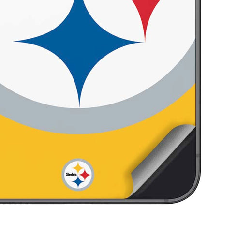 NFL Pittsburgh Steelers Large Logo Galaxy S24 Plus Skin