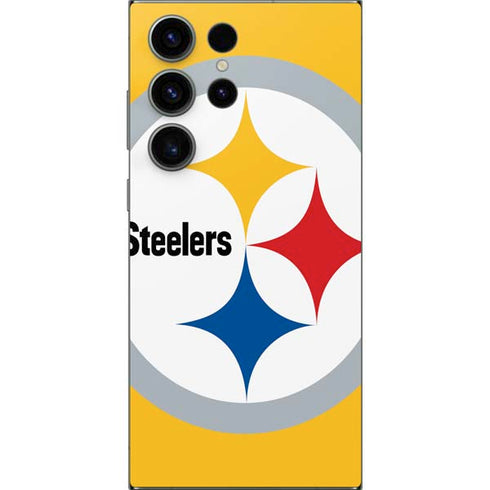 NFL Pittsburgh Steelers Large Logo Galaxy S24 Ultra Skin