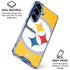 NFL Pittsburgh Steelers Large Logo Galaxy S25 Plus Clear Case