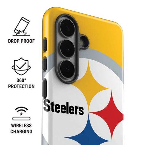 NFL Pittsburgh Steelers Large Logo Galaxy S26 Plus Impact Case