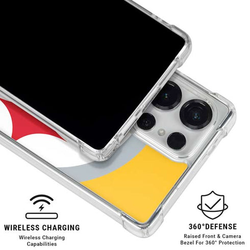 NFL Pittsburgh Steelers Large Logo Galaxy S26 Ultra Clear Case