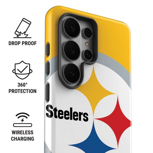 NFL Pittsburgh Steelers Large Logo Galaxy S26 Ultra Impact Case