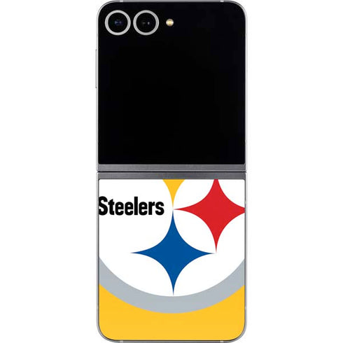 NFL Pittsburgh Steelers Large Logo Galaxy Z Flip6 Skin