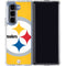NFL Pittsburgh Steelers Large Logo Galaxy Z Fold5 5G Clear Case