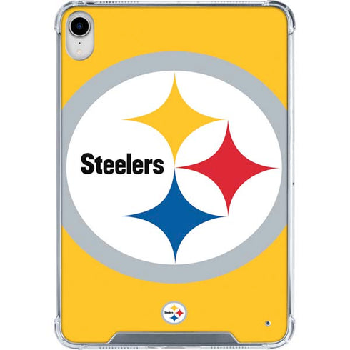 NFL Pittsburgh Steelers Large Logo iPad 11th Gen (2025) Clear Case