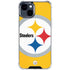 NFL Pittsburgh Steelers Large Logo iPhone 15 Clear Case