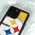 NFL Pittsburgh Steelers Large Logo iPhone 15 Pro Waterproof Case