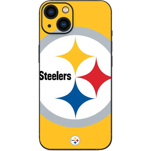 NFL Pittsburgh Steelers Large Logo iPhone 15 Skin
