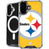 NFL Pittsburgh Steelers Large Logo iPhone 16 Plus MagSafe Case
