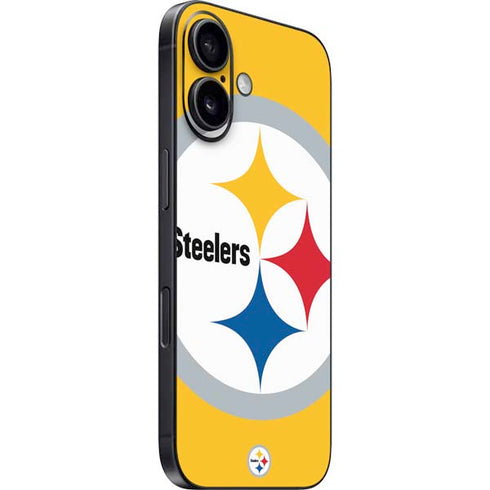 NFL Pittsburgh Steelers Large Logo iPhone 16 Skin