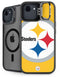 NFL Pittsburgh Steelers Large Logo iPhone 16e Kickstand Case