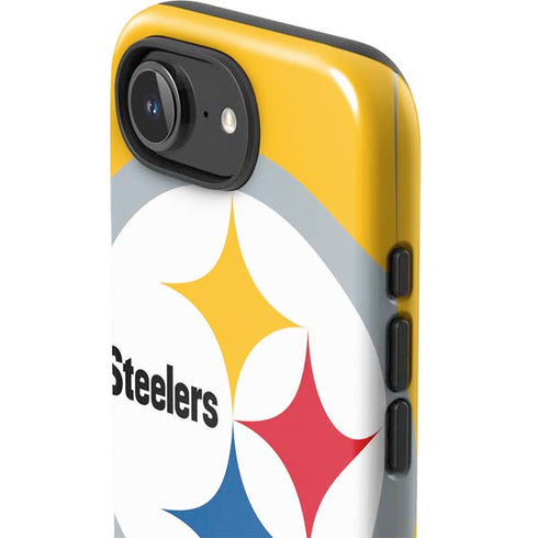 NFL Pittsburgh Steelers Large Logo iPhone 16e Impact Case