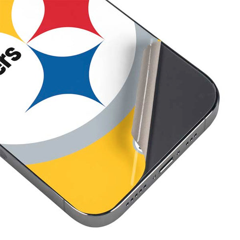NFL Pittsburgh Steelers Large Logo iPhone 16e Skin