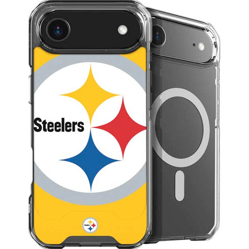 NFL Pittsburgh Steelers Large Logo iPhone 17 Air MagSafe Case