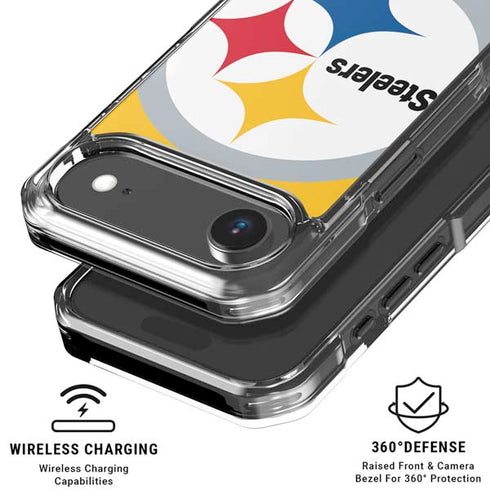 NFL Pittsburgh Steelers Large Logo iPhone 17 Air MagSafe Case