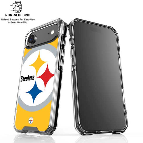 NFL Pittsburgh Steelers Large Logo iPhone 17 Air MagSafe Case