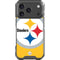 NFL Pittsburgh Steelers Large Logo iPhone 17 Pro Clear Case