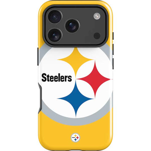 NFL Pittsburgh Steelers Large Logo iPhone 17 Pro Impact Case