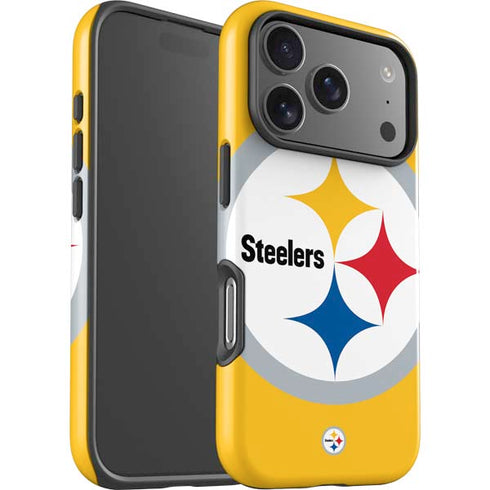 NFL Pittsburgh Steelers Large Logo iPhone 17 Pro Impact Case