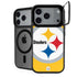 NFL Pittsburgh Steelers Large Logo iPhone 17 Pro Kickstand Case