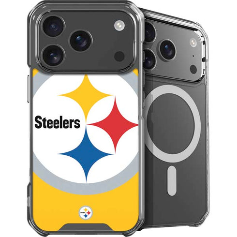 NFL Pittsburgh Steelers Large Logo iPhone 17 Pro MagSafe Case