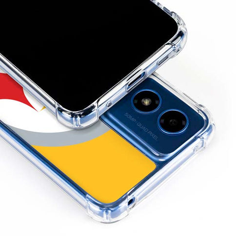 NFL Pittsburgh Steelers Large Logo Moto G 5G (2024) Clear Case