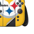 NFL Pittsburgh Steelers Large Logo Nintendo Switch 2 (2025) Joy-Con Controller Skin
