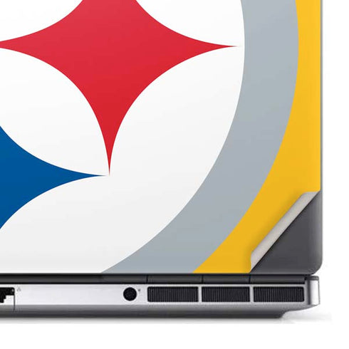 NFL Pittsburgh Steelers Large Logo Dell Precision Skin