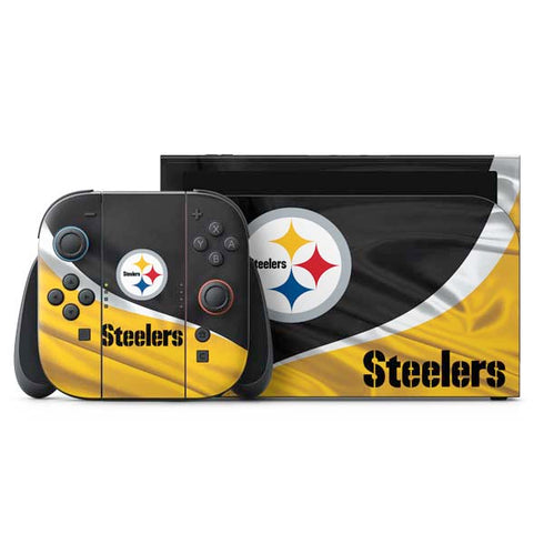 NFL Pittsburgh Steelers Nintendo Switch 2 (2025) with Joy-Con Skin