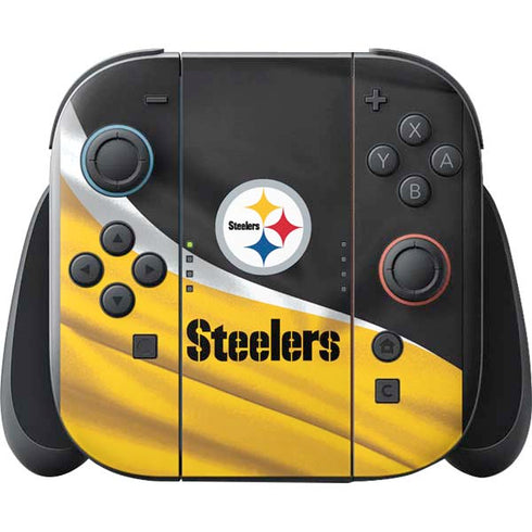 NFL Pittsburgh Steelers Nintendo Switch 2 (2025) with Joy-Con Skin