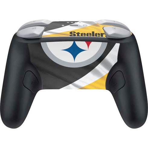 NFL Pittsburgh Steelers Nintendo Switch 2 (2025) Pro Controller Skin