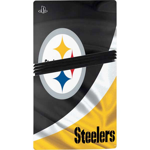 NFL Pittsburgh Steelers PS5 Pro Disk Bundle Skin